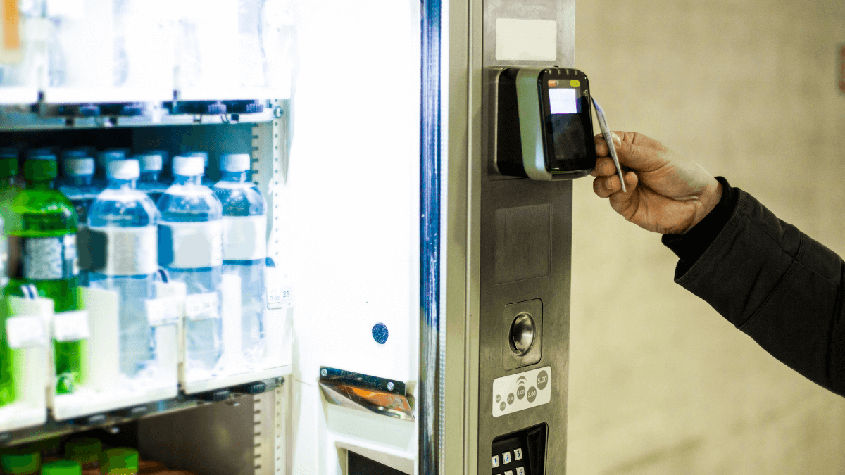 credit card reader not working vending machine