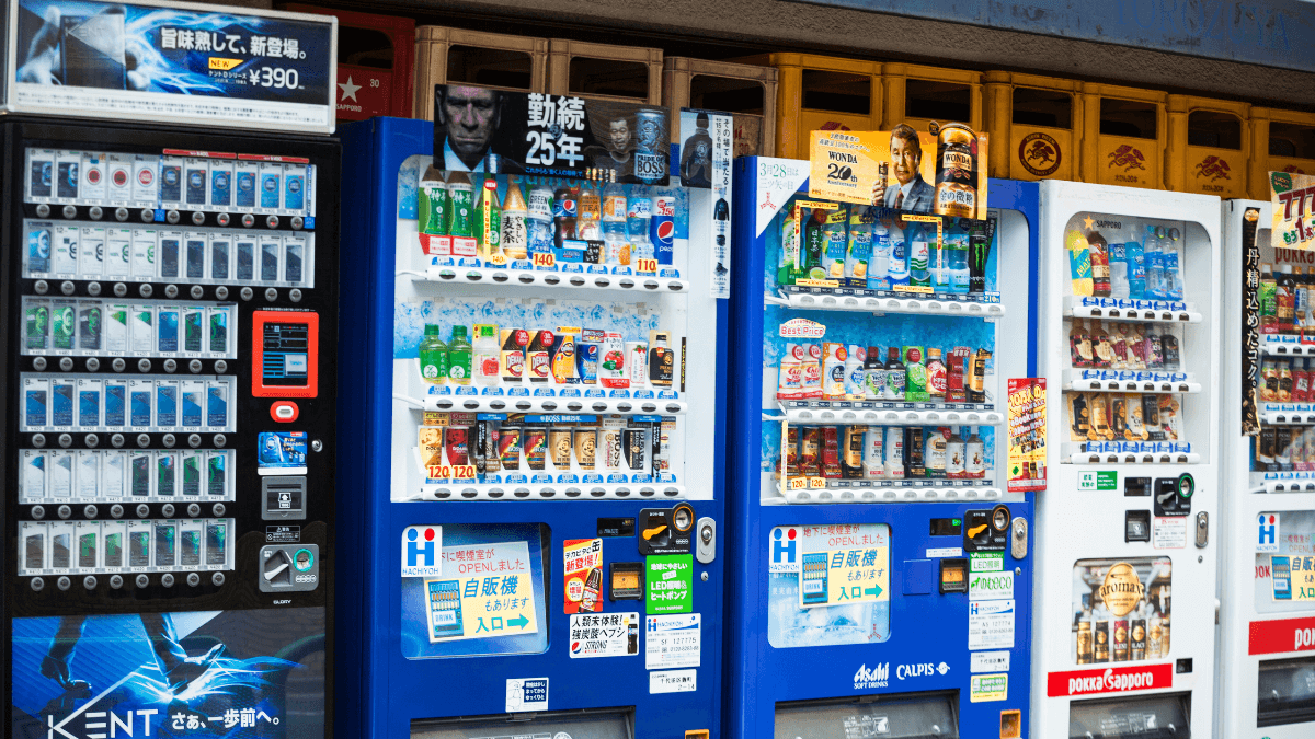 Items Sold In Japanese Vending Machine