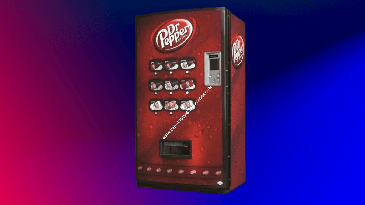Dr Pepper Soda Vending Machine