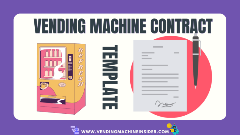 Free Vending Machine Contract Template (2023): Download PDF