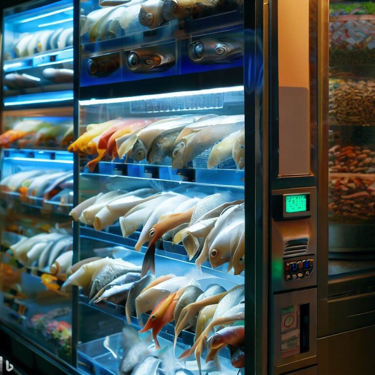 Live Fish Vending Machine Near Me: Bass Pro Shop Bait (2023)