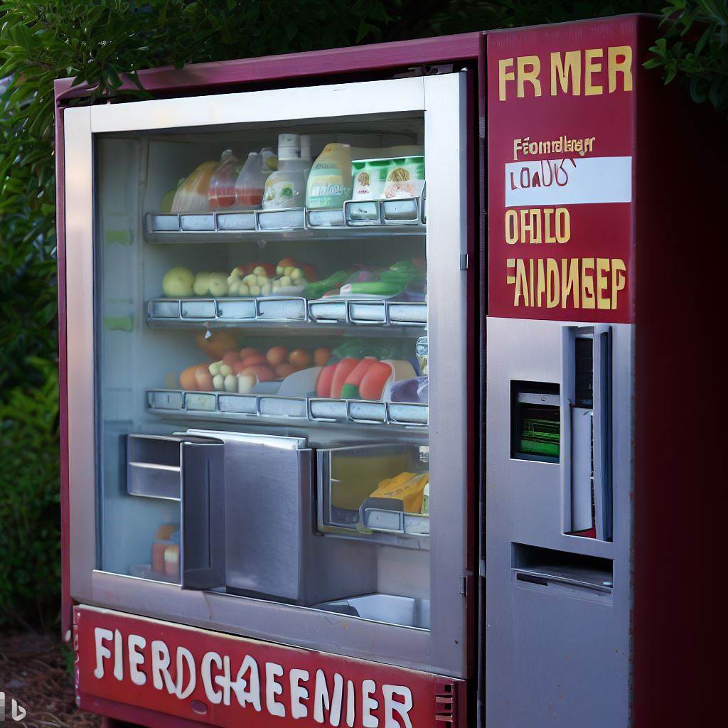 Farmer's Fridge Vending Machine