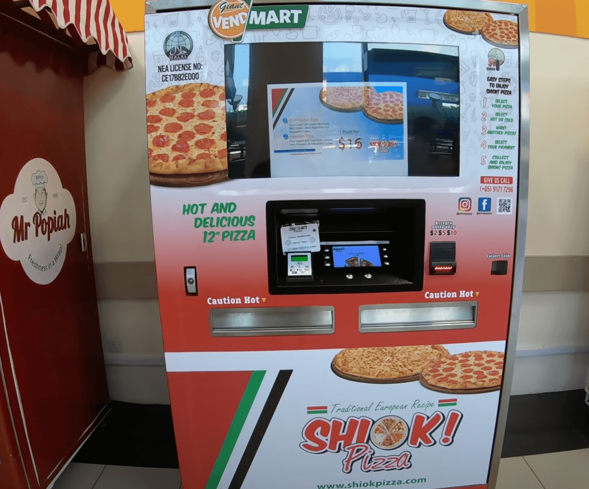 pizza vending machine for sale