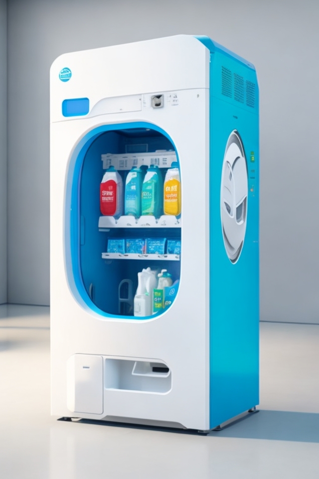laundry detergent vending machine